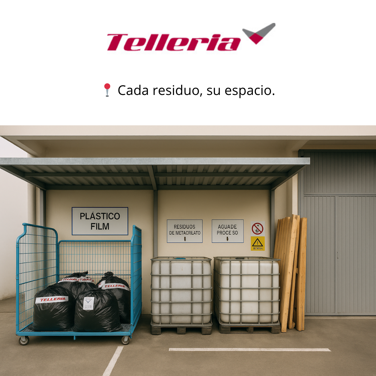 MARCAJES TELLERIA - Serie rotulacion Industrial RESIDUOS