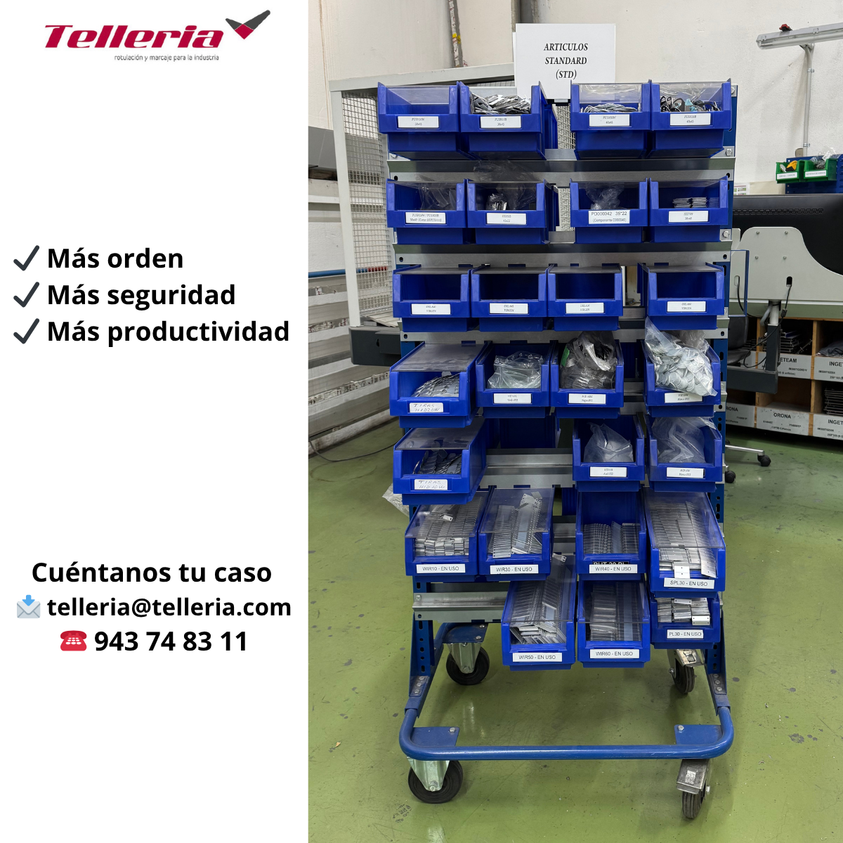 MARCAJES TELLERIA - Serie rotulacion Industrial 